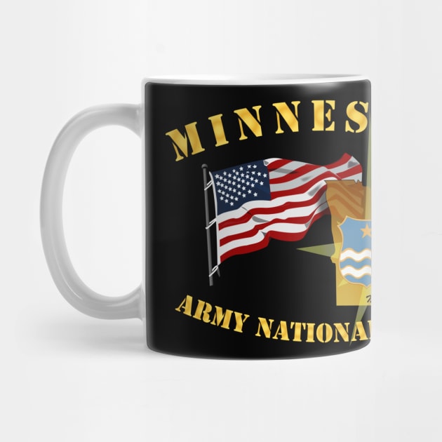 Minnesota - ARNG w Flag by twix123844